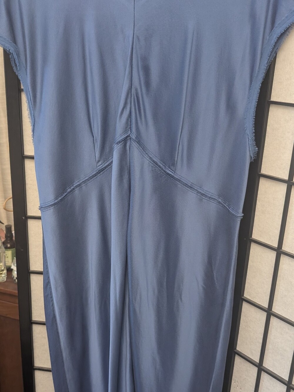 Banana Republic Satin Midi Dress in Blue - Picture 11 of 11